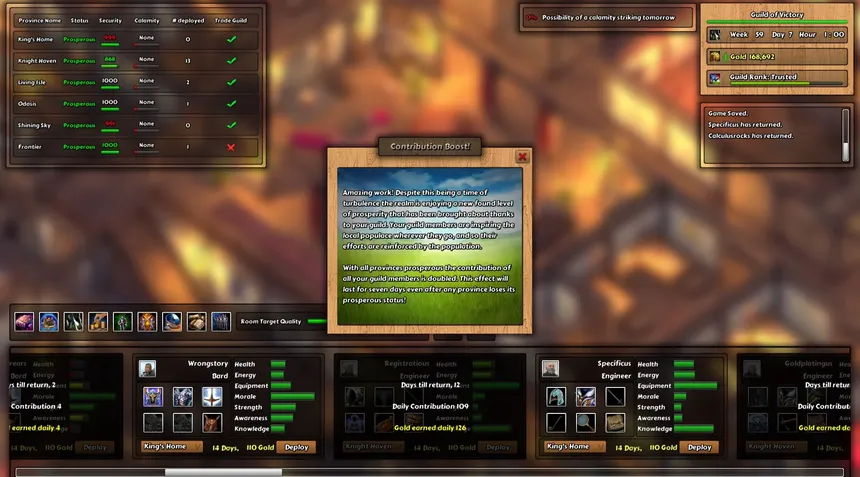 Скриншот 6 к игре Guild Commander