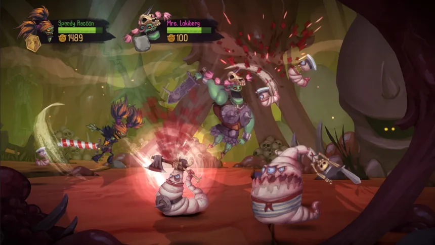 Скриншот 4 к игре Zombie Vikings