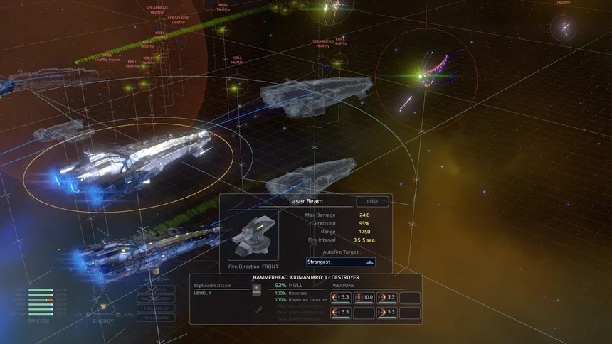 Скриншот 1 к игре Star Hammer: The Vanguard Prophecy
