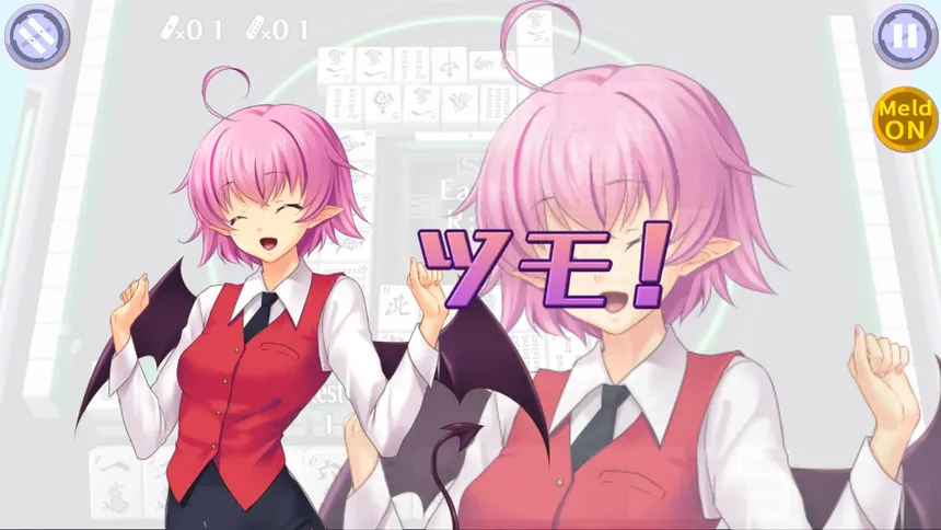 Скриншот 7 к игре Mahjong Pretty Girls Battle