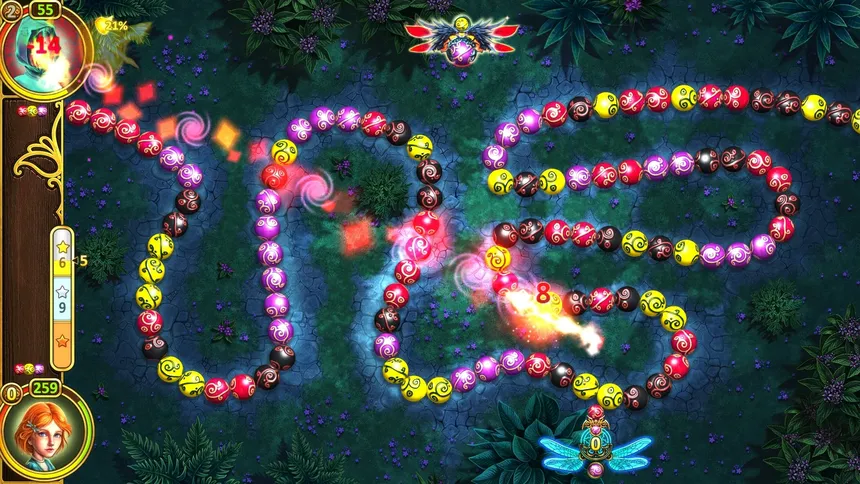 Скриншот 1 к игре Marble Duel: Sphere-Matching Tactical Fantasy