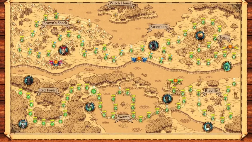 Скриншот 4 к игре Marble Duel: Sphere-Matching Tactical Fantasy