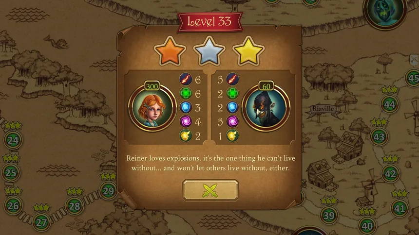 Скриншот 6 к игре Marble Duel: Sphere-Matching Tactical Fantasy