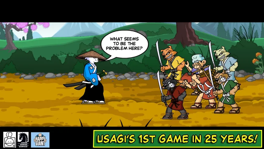 Скриншот 2 к игре Usagi Yojimbo: Way of the Ronin