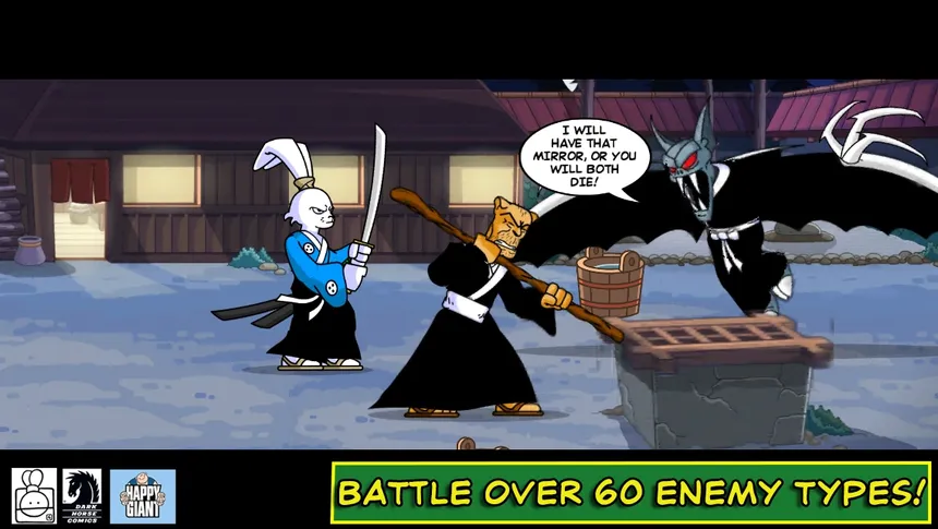 Скриншот 4 к игре Usagi Yojimbo: Way of the Ronin
