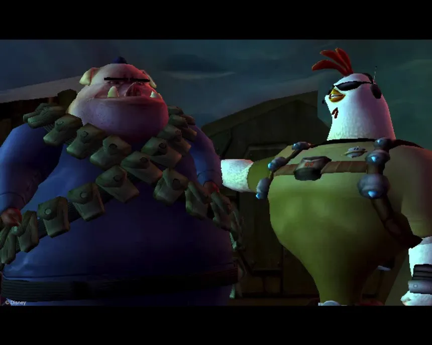 Скриншот 2 к игре Disney's Chicken Little: Ace in Action