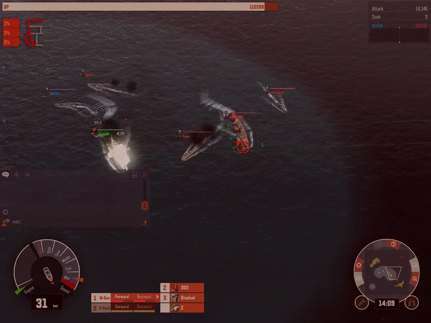 Скриншот 4 к игре Navy Field 2 : Conqueror of the Ocean
