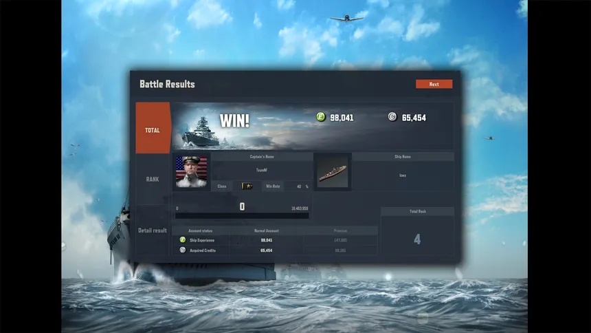 Скриншот 6 к игре Navy Field 2 : Conqueror of the Ocean