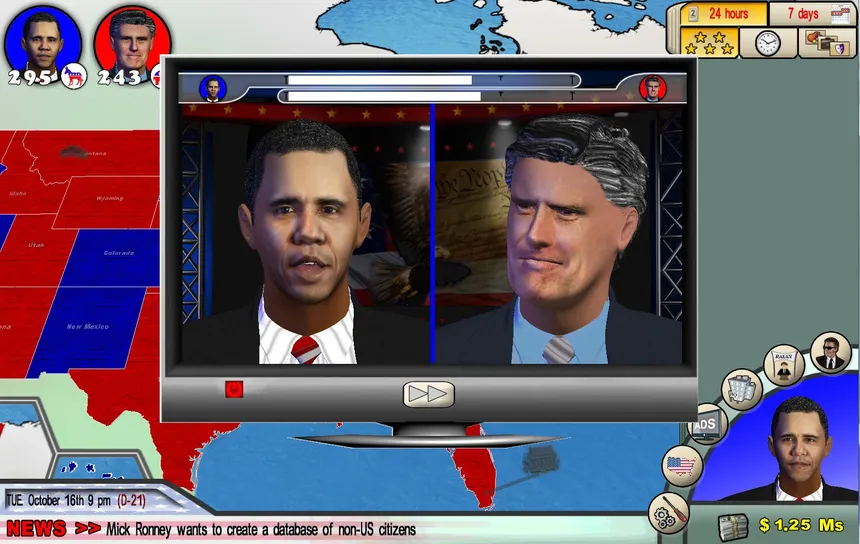 Скриншот 7 к игре The Race for the White House