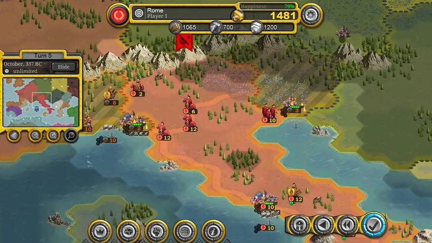 Скриншот 1 к игре Demise of Nations