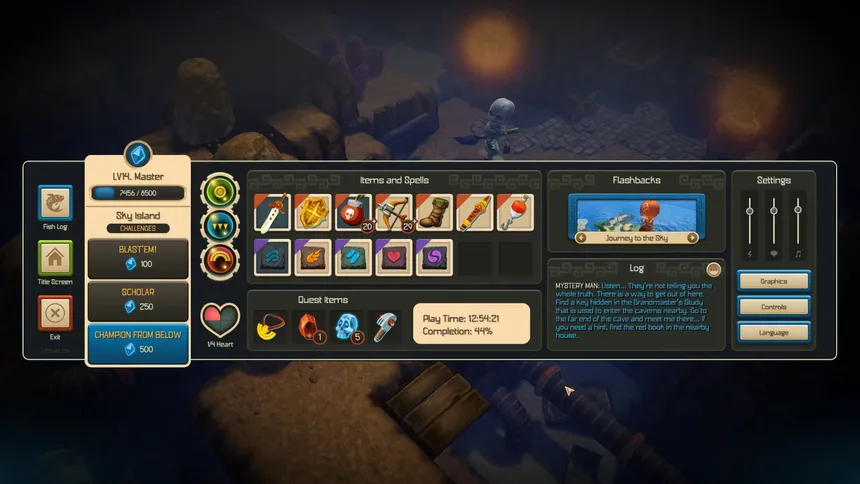 Скриншот 7 к игре Oceanhorn: Monster of Uncharted Seas