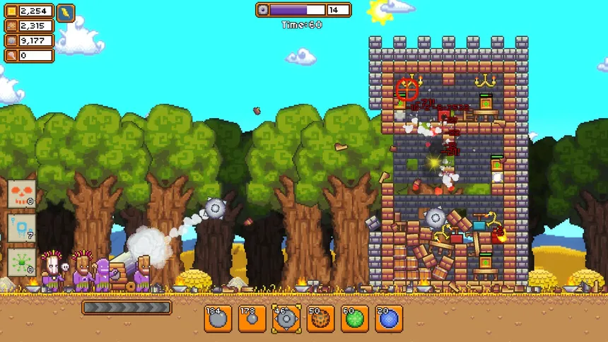 Скриншот 1 к игре Blasted Fortress