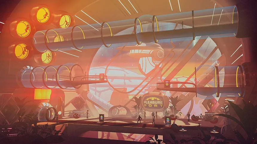 Скриншот 1 к игре Headlander