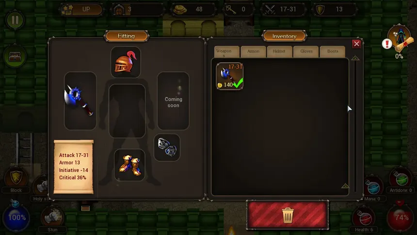 Скриншот 7 к игре Dungeon of gain