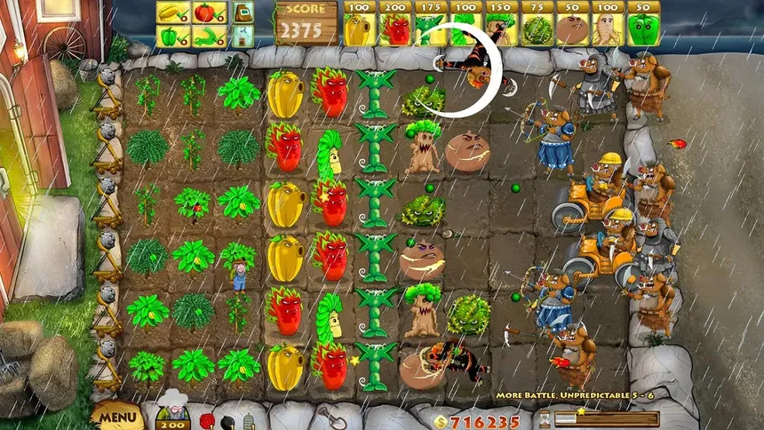 Скриншот 4 к игре Battle Ranch: Pigs vs Plants