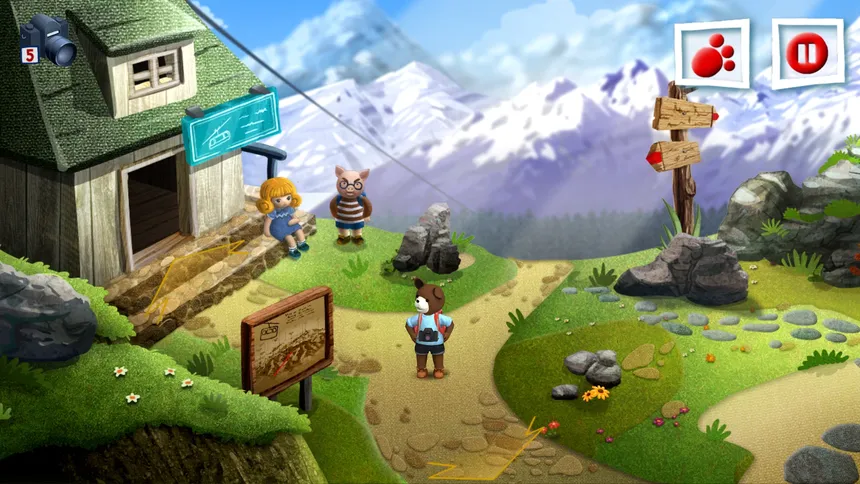 Скриншот 2 к игре Teddy Floppy Ear - Mountain Adventure