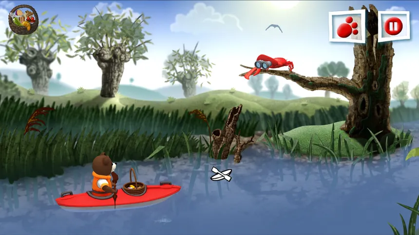 Скриншот 3 к игре Teddy Floppy Ear - Kayaking