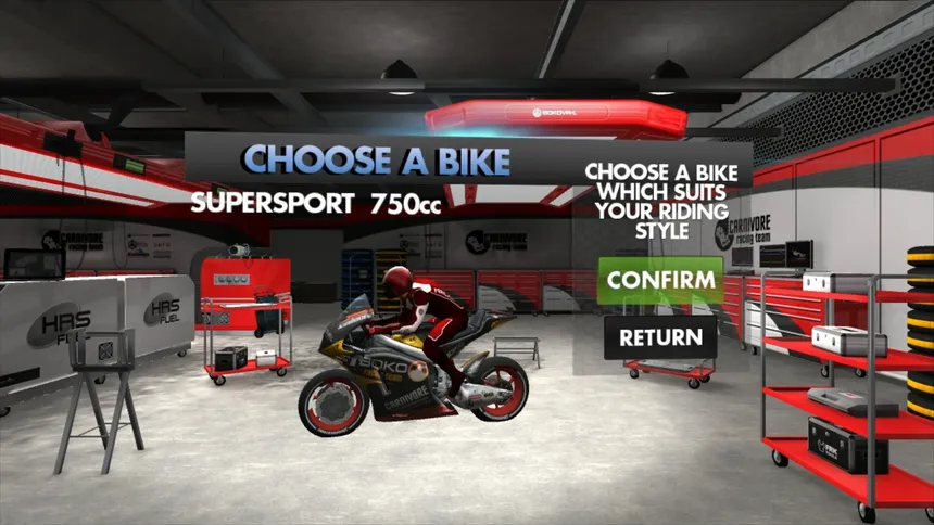 Скриншот 2 к игре SuperBike TT