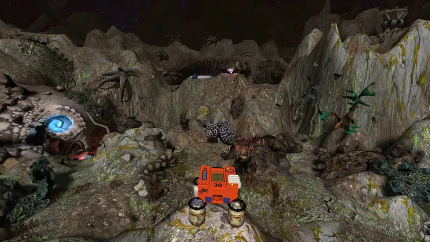 Скриншот 2 к игре Crashed Lander