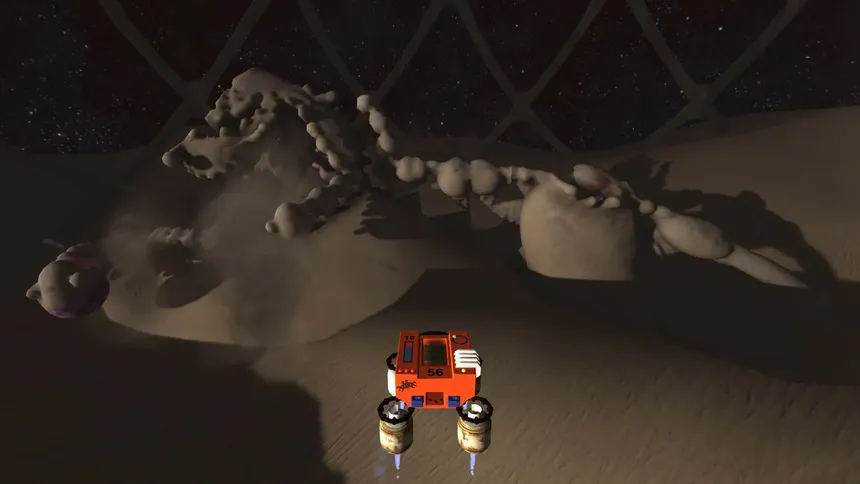 Скриншот 4 к игре Crashed Lander