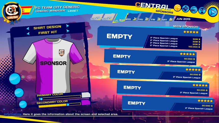 Скриншот 1 к игре Soccer Legends