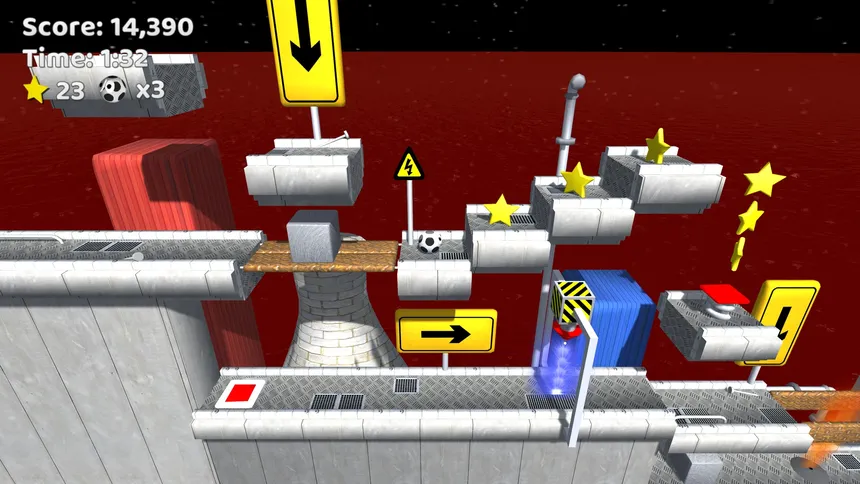 Скриншот 4 к игре On A Roll 3D