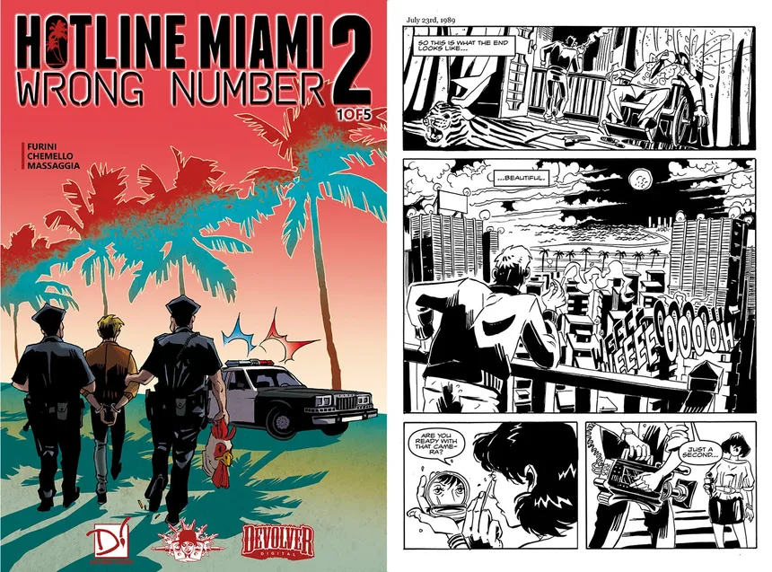 Скриншот 1 к игре Hotline Miami 2: Wrong Number Digital Comic