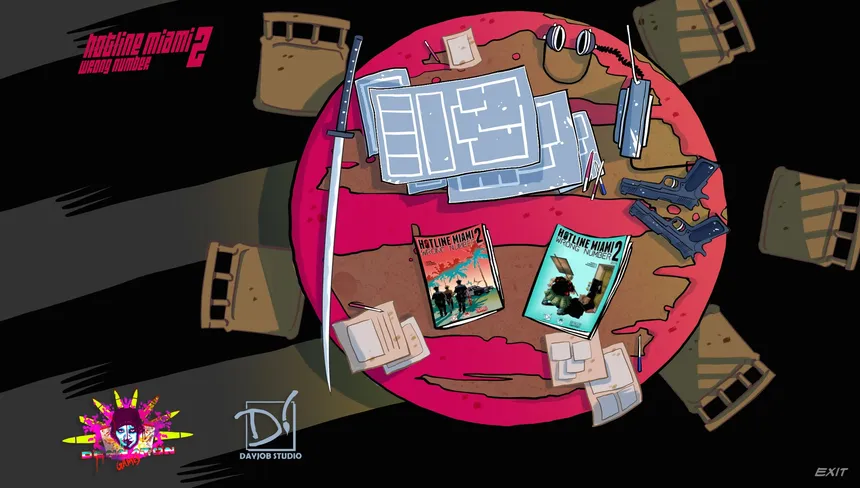 Скриншот 2 к игре Hotline Miami 2: Wrong Number Digital Comic