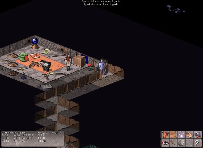 Скриншот 1 к игре Vulture for NetHack