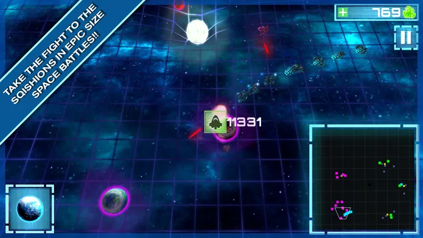 Скриншот 2 к игре Relativity Wars - A Science Space RTS