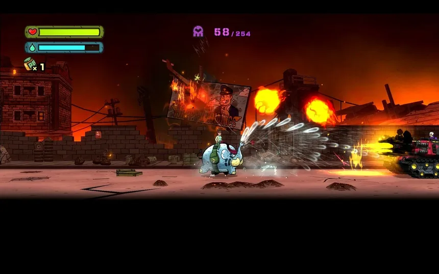 Скриншот 2 к игре TEMBO THE BADASS ELEPHANT