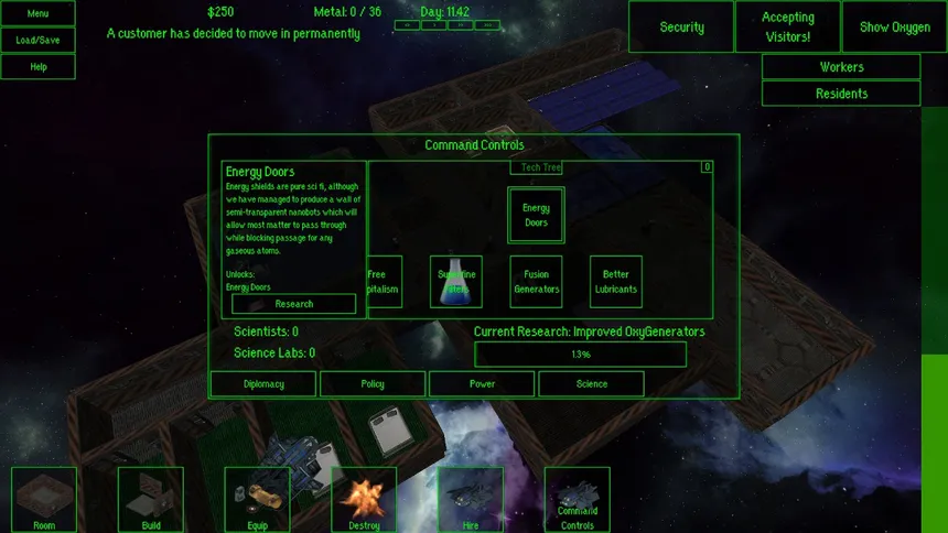 Скриншот 3 к игре Space Station Alpha