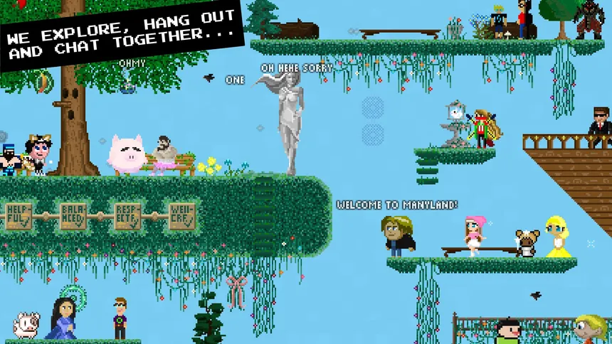 Скриншот 5 к игре Manyland