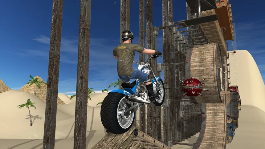 Скриншот 1 к игре Motorbike