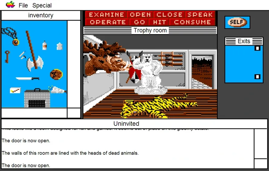 Скриншот 1 к игре The Uninvited: MacVenture Series