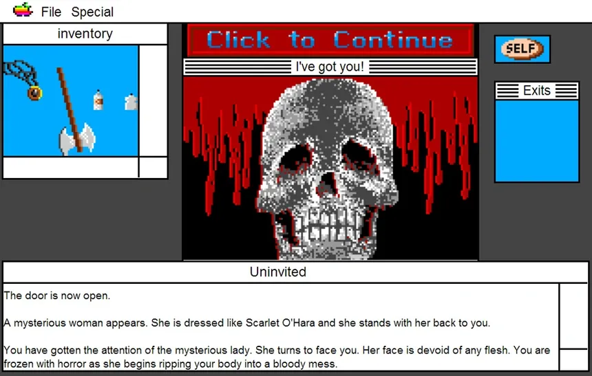 Скриншот 2 к игре The Uninvited: MacVenture Series