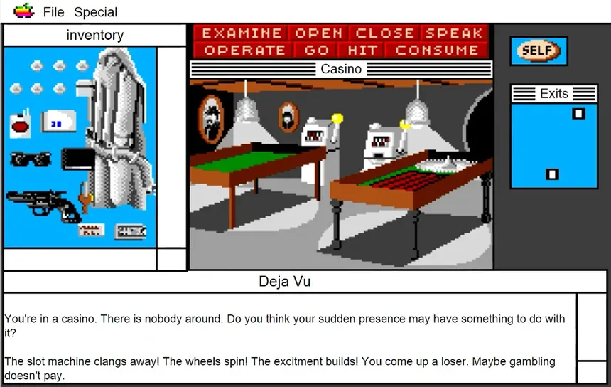 Скриншот 2 к игре Deja Vu: MacVenture Series