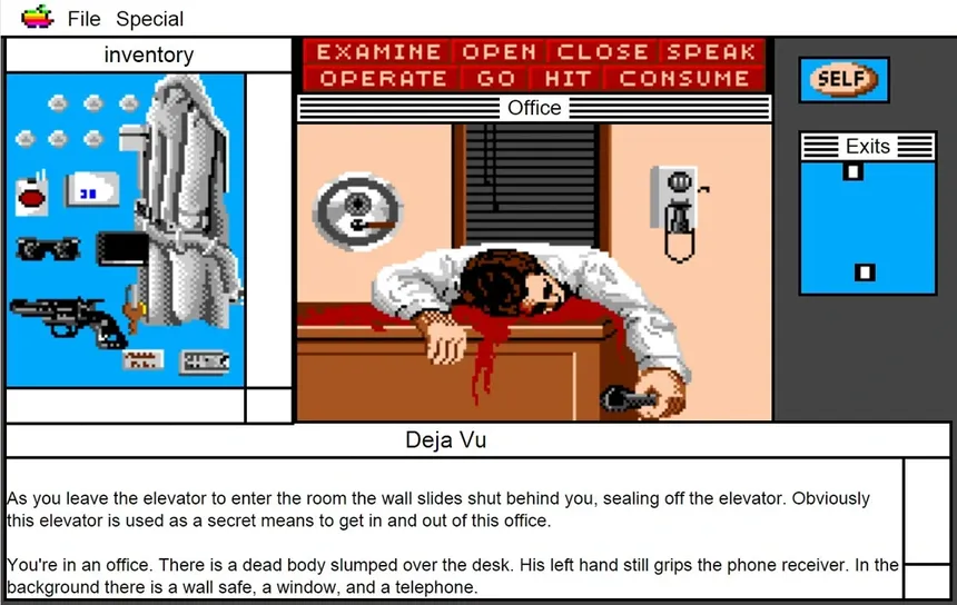Скриншот 3 к игре Deja Vu: MacVenture Series