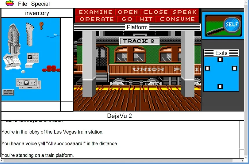 Скриншот 2 к игре Deja Vu II: MacVenture Series