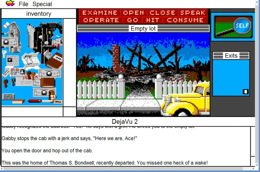 Скриншот 5 к игре Deja Vu II: MacVenture Series
