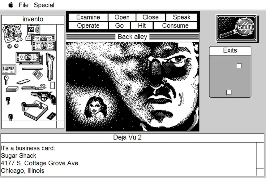 Скриншот 7 к игре Deja Vu II: MacVenture Series