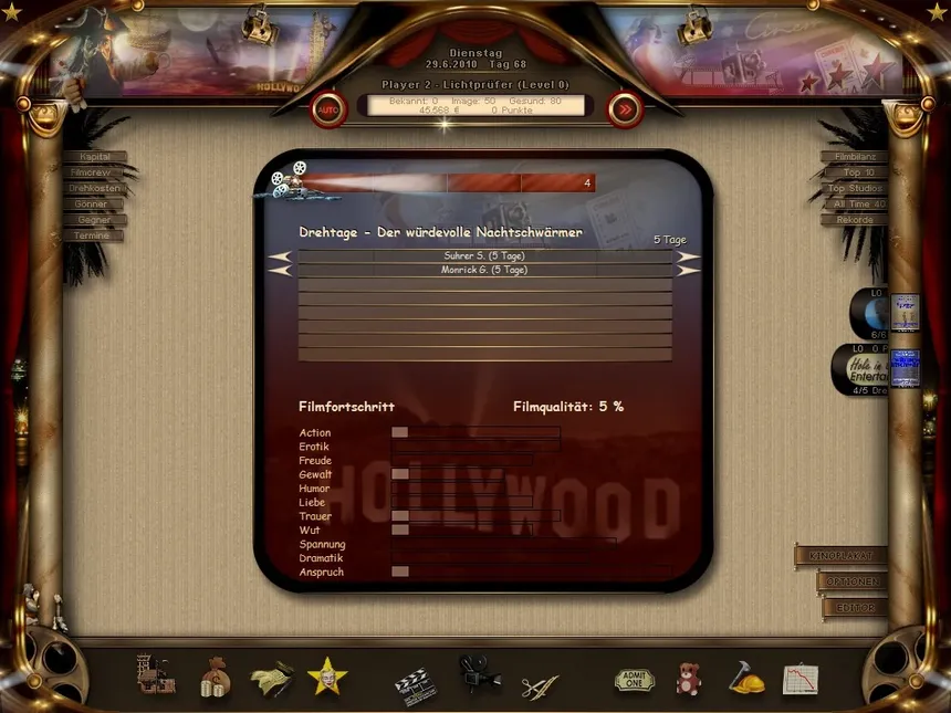 Скриншот 5 к игре World of Cinema - Movie Tycoon