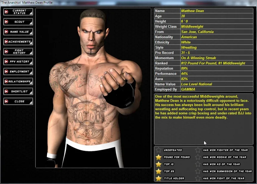 Скриншот 4 к игре World of Mixed Martial Arts 3