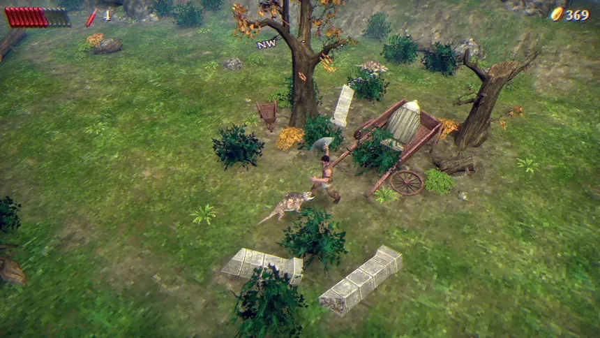 Скриншот 1 к игре Feeble Origins: Path of a Hero