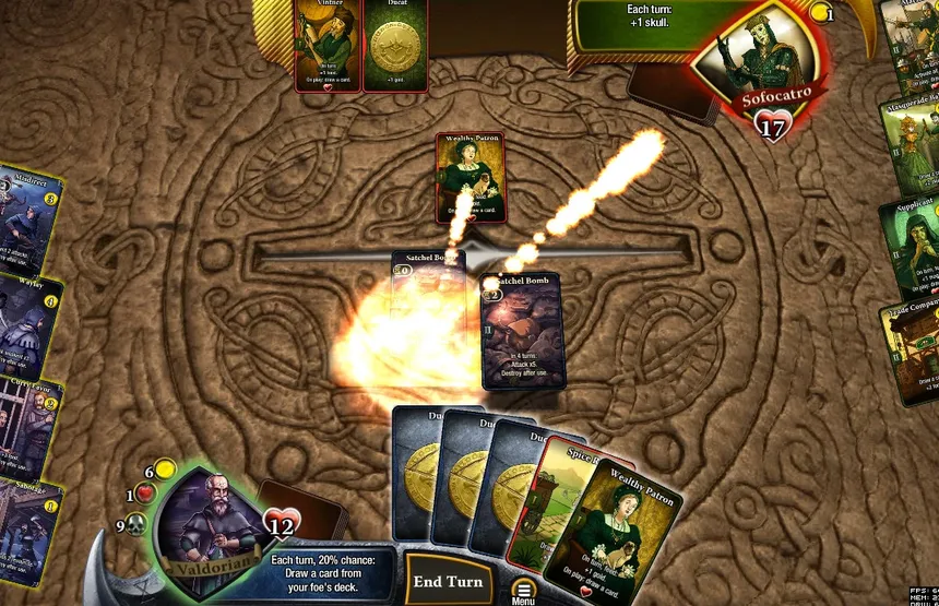 Скриншот 3 к игре War of Omens Card Game