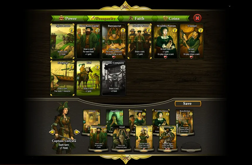 Скриншот 5 к игре War of Omens Card Game