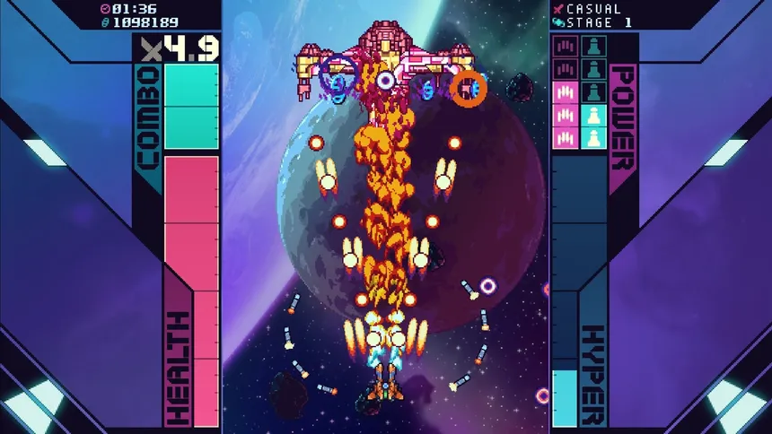 Скриншот 5 к игре Super Galaxy Squadron EX Turbo