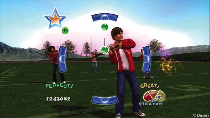 Скриншот 1 к игре Disney High School Musical 3: Senior Year Dance
