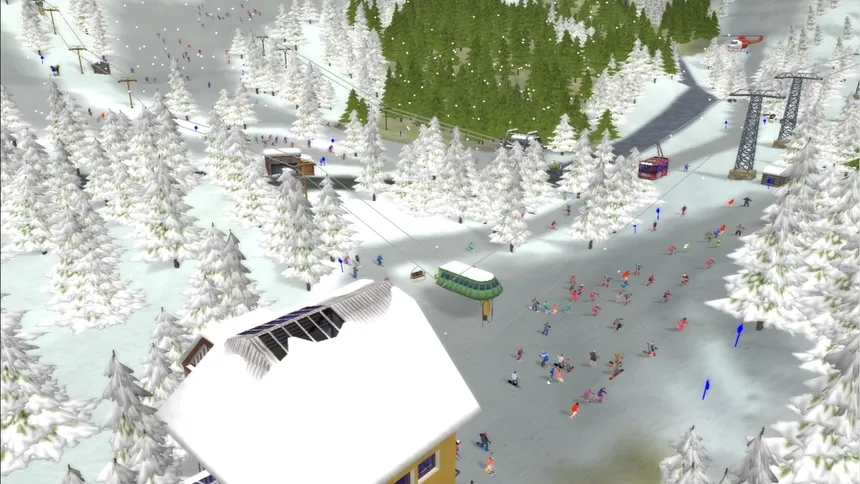 Скриншот 2 к игре Ski Park Tycoon