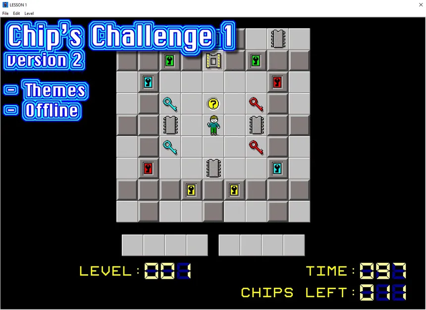 Скриншот 1 к игре Chip's Challenge 1